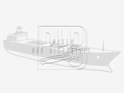 Uma embarcação graneleira